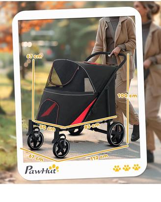Passeggino per cani taglia media
