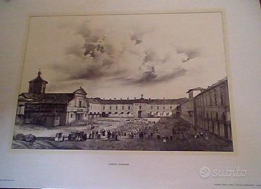 litografie/stampe del santuario di Oropa (BI)