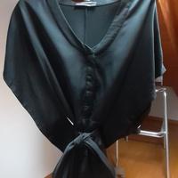 blusa camicia in rayon 