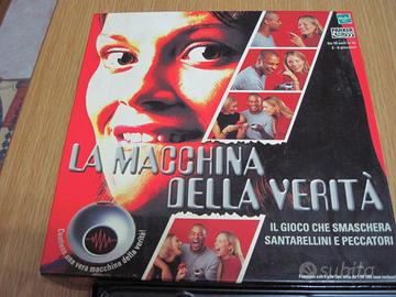 Gioco da tavolo la macchina della verita'