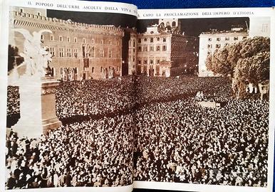 1936 Proclamazione dell'Impero Italiano-Olimpiadi