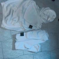Tuta bianca  stone island