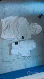 Tuta bianca  stone island