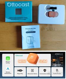Ottocast mini 3.0 CarPlay wireless slim - Nuovo
