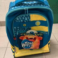 Zaino trolley scuola  3 ruote