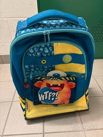 Zaino trolley scuola  3 ruote