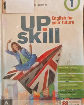libro inglese prima media "Upskill" 1