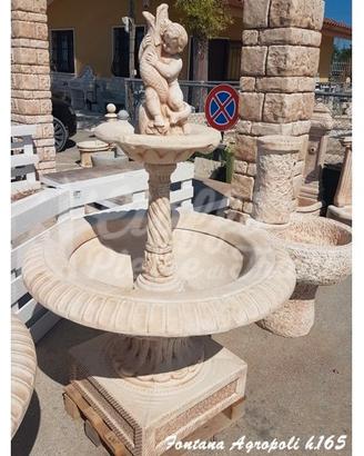 Fontana Centrale Agropoli diam. cm. 112x165 h.