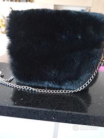 borsetta  O bag tracolla nuova nera