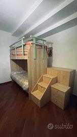 Letto a castello per camera bambini