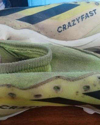 scarpe da calcio (crazyfast verdi) 
