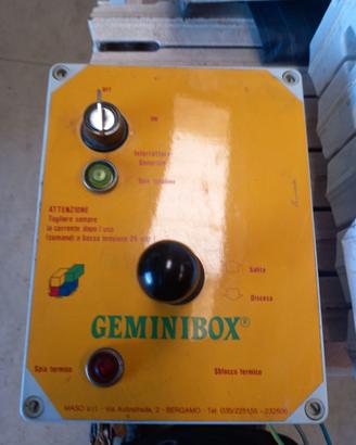 quadro interruttore generale manovra gemini box