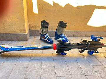 Scarponi LANGE  + Sci Salomon Streetracer
