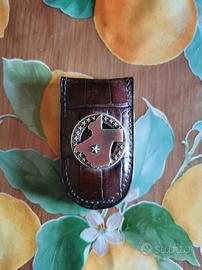 Ferma cintura in cuoio Stato del Texas