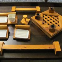 ACCESSORI BAGNO + SPECCHIO