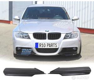 SPLITTER PARAURTI PER BMW E90 E91 05-08 PACK M NER
