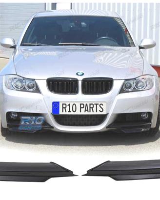 SPLITTER PARAURTI PER BMW E90 E91 05-08 PACK M NER
