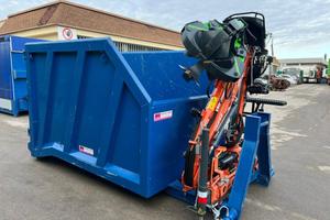 CONTAINER NUOVO SCARRABILE A CIELO APERTO CON G