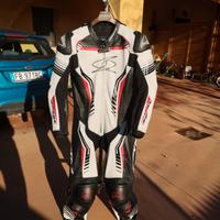 tuta moto 52 spyke intera in pelle 