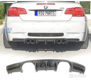 DIFFUSORE BMW E92 E93 LOOK M3 CARBONIO