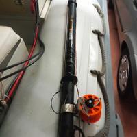 fucile ad aria Mares 120 con mulinello pronto pesc