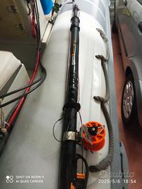 fucile ad aria Mares 120 con mulinello pronto pesc