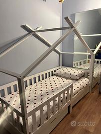 Letto montessori + materasso