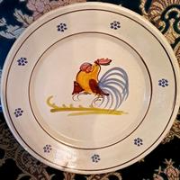 PIATTO CERAMICA D'ARTE PUGLIESE GROTTAGLIE