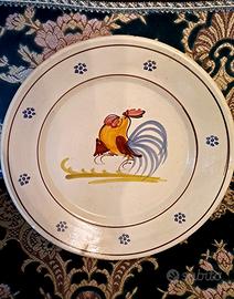 PIATTO CERAMICA D'ARTE PUGLIESE GROTTAGLIE