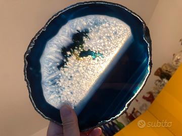 Agata blu azzurra