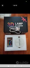 luce notturna 3D Lamp Illusioni Nuova