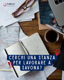 Ufficio arredato centro Savona - tutto inlcuso
