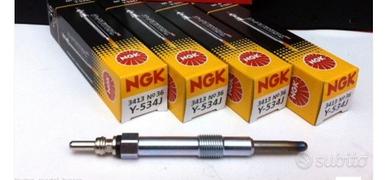 4 candelette auto nuove per Alfa-Fiat, NGK Y-534J