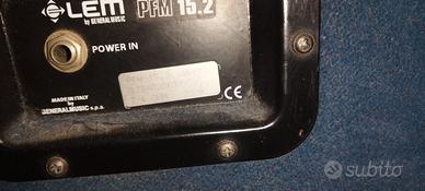 casse montarbo 8 pollici E casse lem 15 pollici