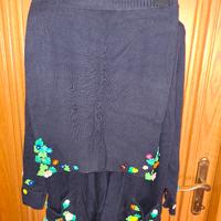 Gonna+cardigan cotone 100% vintage 