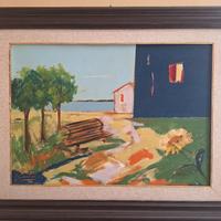 PIERO SABBATINI olio su tela 50x70