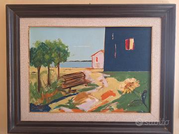 PIERO SABBATINI olio su tela 50x70