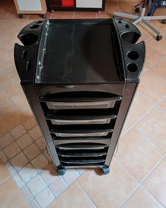 carrello porta spazzole