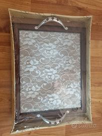 vassoio legno vintage