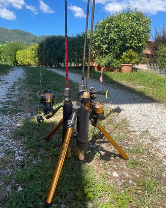 Kit pesca a spinning