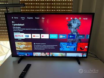 Smart Tv google Hitachi 43" 4K Ultra HD