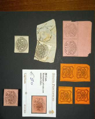 Lotto Stato Pontificio IIa emissione 1867