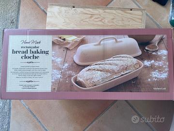Pirofila rettangolare per la cottura del pane