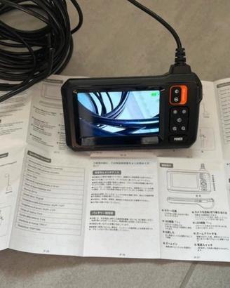 Endoscopio professionale 10 metri con accessori