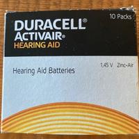 Batterie per apparecchi acustici