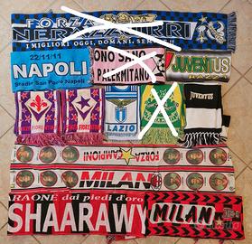 Sciarpa foulard Calcio Juve Inter Milan Palermo 