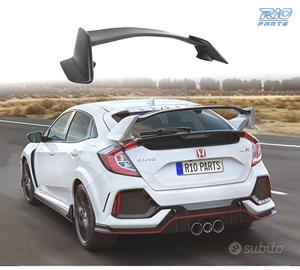 SPOILER ALERON HONDA CIVIC HATCHBACK 16-20 LOOK TY