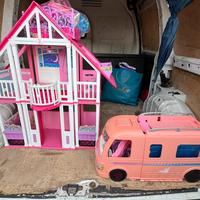 Villa barbie e camper
