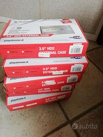 Case per hard disk piu' hard disk da 300G a 1 tera