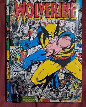 Diario scuola mini Marvel Wolverine 10 mesi